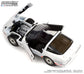 GreenLight 1:18 1988 Chevrolet Corvette C4 - White with Orange Stripes - Corvette Challenge Race Car 13596