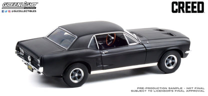 GreenLight 1:18 Creed (2015) - Adonis Creed s 1967 Ford Mustang Coupe - Matte Black 13611