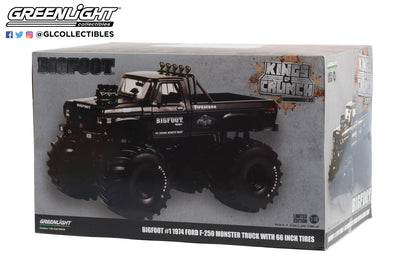 GreenLight 1:18 Kings of Crunch - Bigfoot #1 - 1974 Ford F-250 Monster Truck with 48-Inch Tires 13650