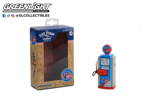 GreenLight 1:18 Vintage Gas Pumps Series 13 - 1948 Wayne 100-A Gas Pump VP Racing Fuels 14130-A