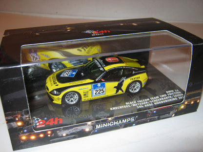 Minichamps 1:43 BMW Z4 Knechtges/Metzger/Scheerbarth/Leisen #225 24H ADAC Nurburgring 2011 437111225