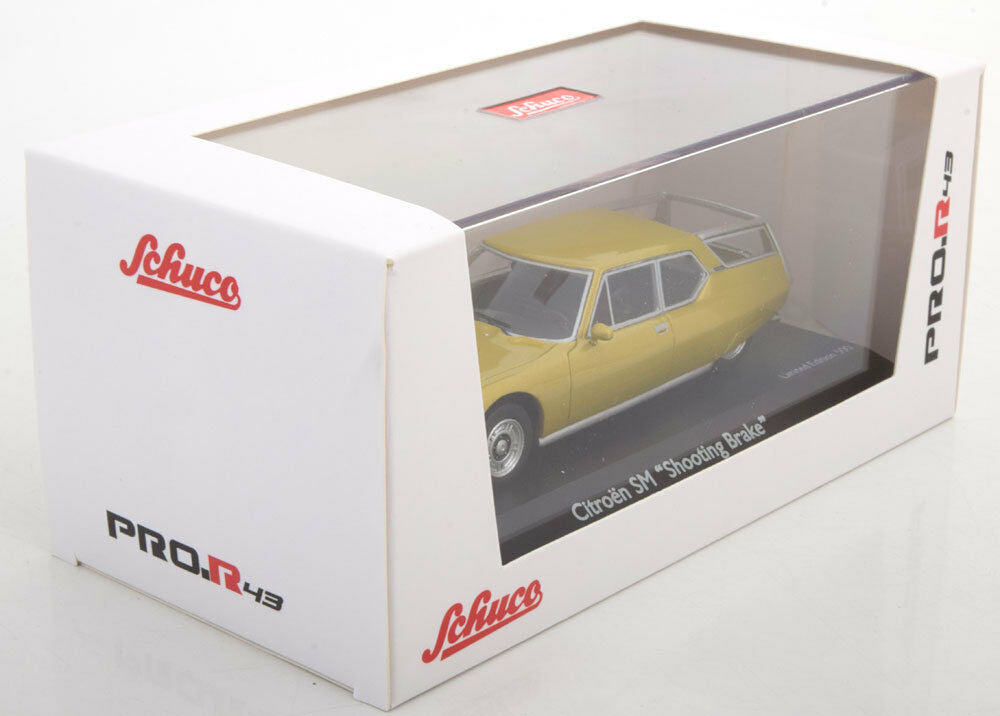 Schuco 1/43 Citroen SM Shooting Brake gold metallic 450903400