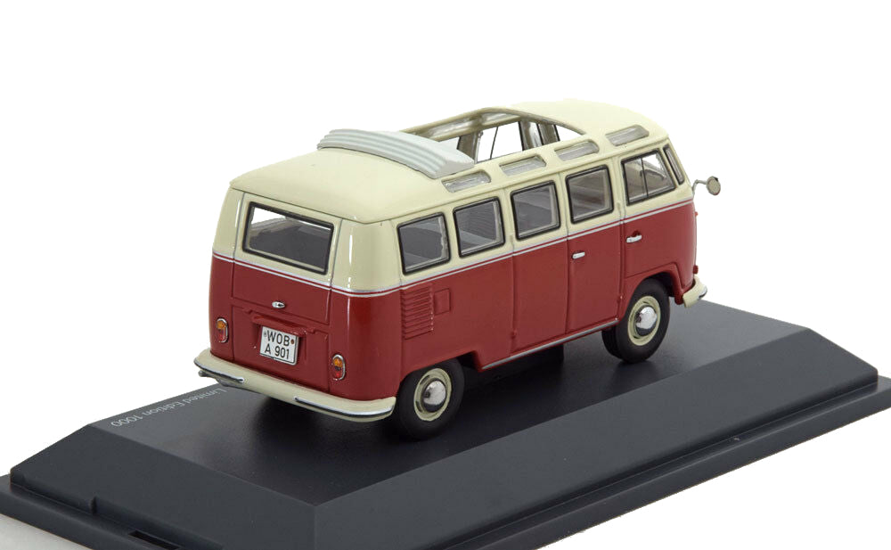 Schuco 1/43 Volkswagen T1b Samba red-beige 450374300