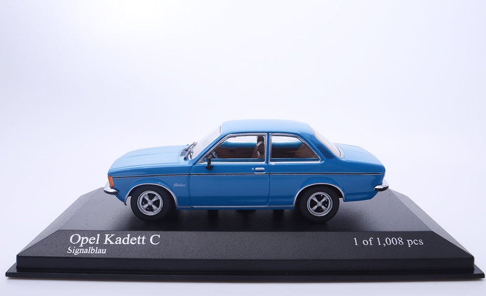 Minichamps 1:43 1978 Opel Kadett C Berlina Blue 400048101