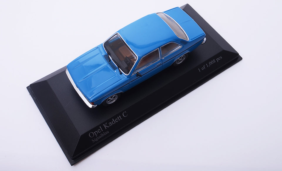 Minichamps 1:43 1978 Opel Kadett C Berlina Blue 400048101