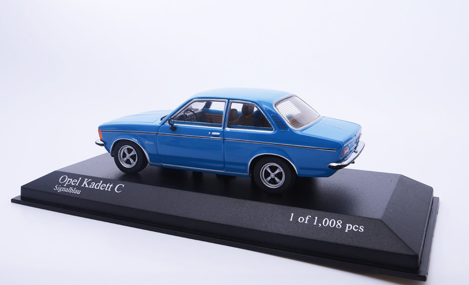 Minichamps 1:43 1978 Opel Kadett C Berlina Blue 400048101