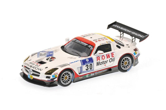 Minichamps 1:43 Mercedes-Benz SLS AMG GT3 Mamerow/Kaffer/Hahne #30 24H ADAC Nurburgring 2011 437110330