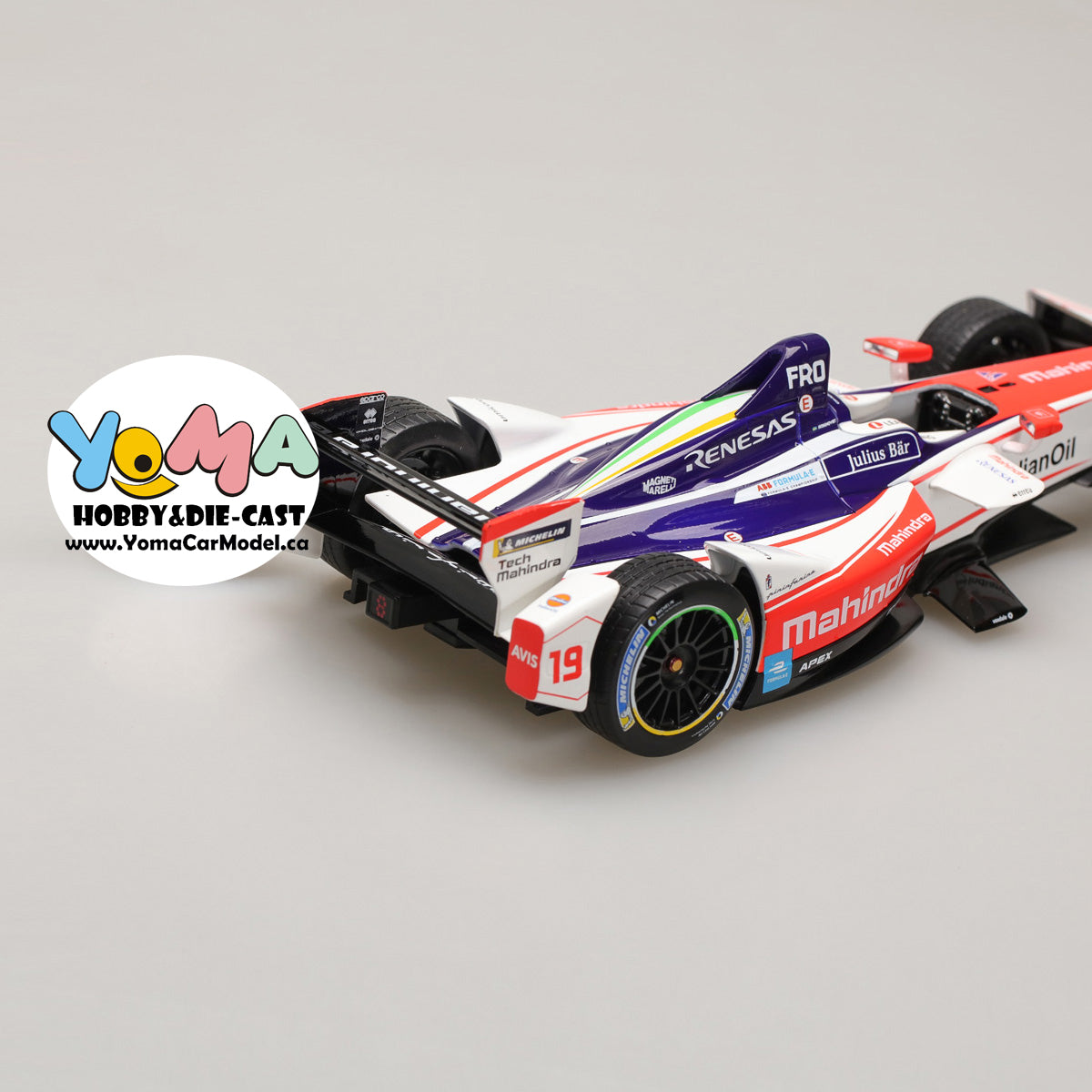 GreenLight 1:18 2018 #23 ABB FIA Formula E Mahindra Formula E Team 18114