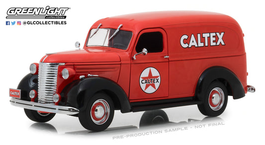 GreenLight 1/24 Running on Empty - 1939 Chevrolet Panel Truck - Caltex 18246
