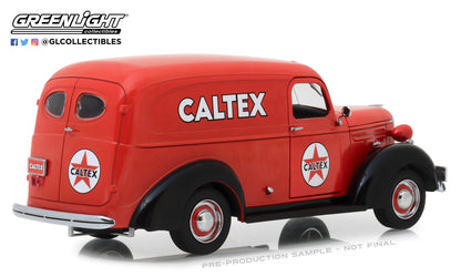 GreenLight 1/24 Running on Empty - 1939 Chevrolet Panel Truck - Caltex 18246