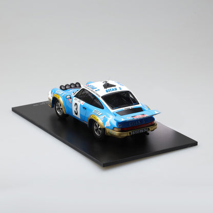 Spark 1:18 Porsche 911 #3 Winner Monte Carlo Rally 1978 J.P Nicolas/V.Laverne 18S095