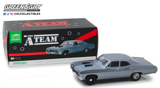 GreenLight 1/18 Artisan Collection - The A-Team (1983-87 TV Series) - 1967 Chevrolet Impala Sedan 19047