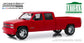 GreenLight 1:18 Artisan Collection - 1997 Chevrolet 3500 Crew Cab Silverado - Victory Red 19073