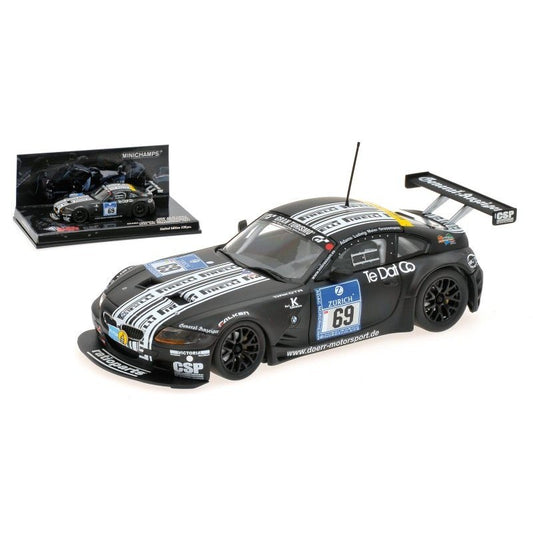 Minichamps 1:43 BMW Z4 M Coupe Dorr Motorsport – Grossmann/Meier/Ludwig/Adams #69 24H Nurburgring 2009 400092769