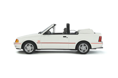 OTTO 1:18 1986 Ford Escort Mk4 XR3i Cabriolet Diamond White OT398