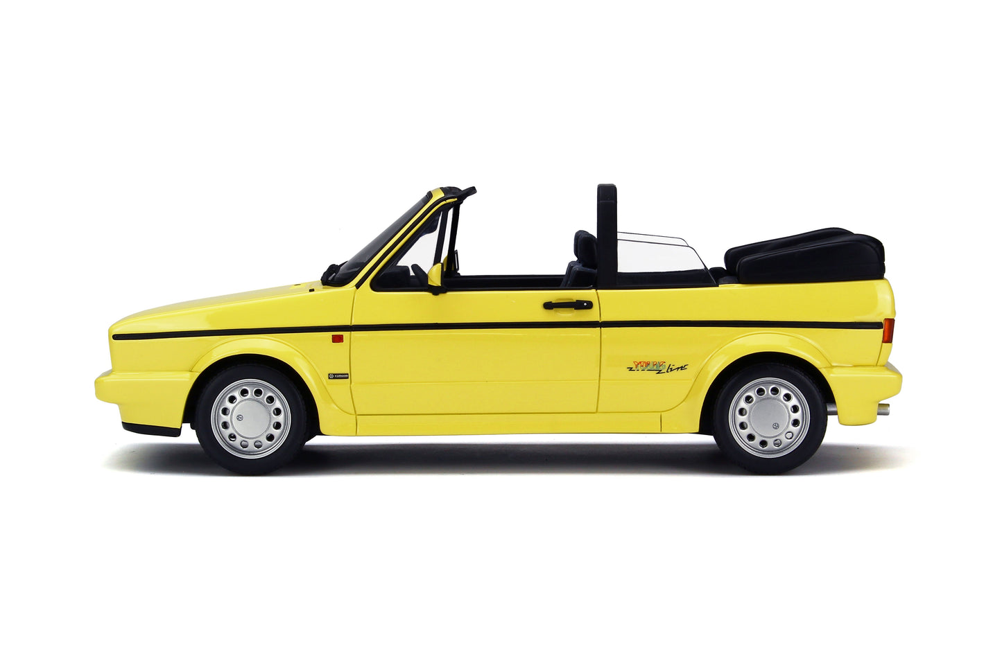 OTTO 1:18 Volkswagen Golf Cabriolet Young Line 1981 Yellow OT693