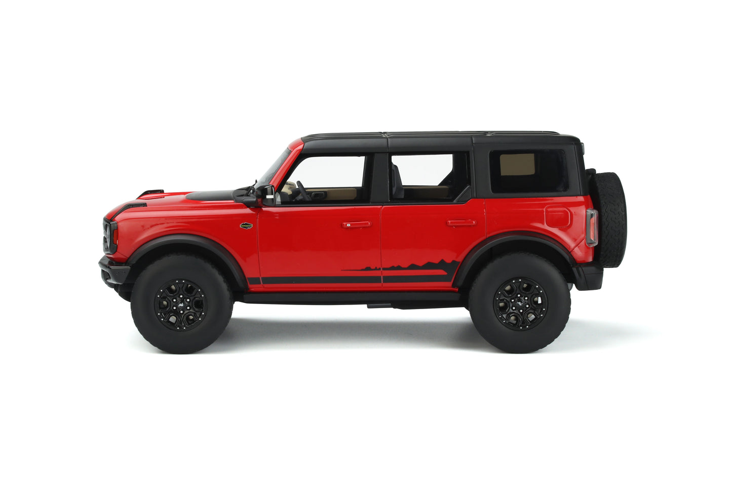 GT Spirit 1:18 2021 Ford Bronco 4 Doors Red GT360