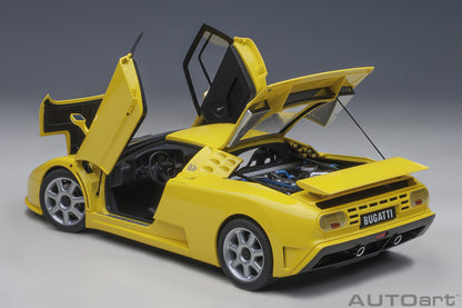 AUTOart 1:18 Bugatti EB110 SS Bugatti Yellow 70918