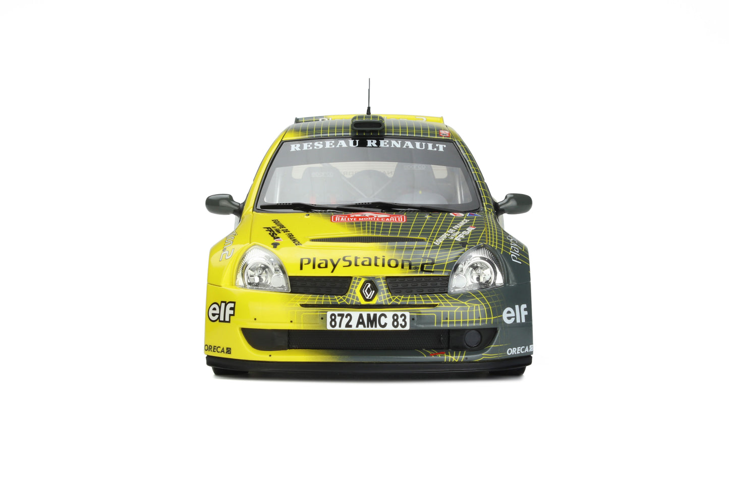 OTTO 1:18 Renault Clio 2 Super 1600 #39 Rallye Monte-Carlo 2004 OT389