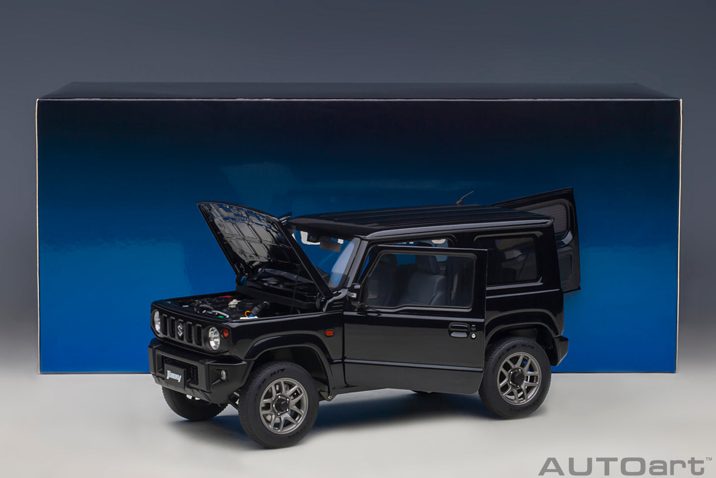 AUTOart 1:18 Suzuki Jimny (JB64) (Bluish Black Pearl) 78503