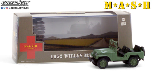 GreenLight 1:43 M*A*S*H (1972-83 TV Series) - 1952 Willys Jeep M38 A1 86590