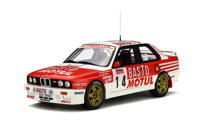 OTTO 1:18 BMW M3 E30 car #14 Tour de Corse 1989 Resin Model Car OT669