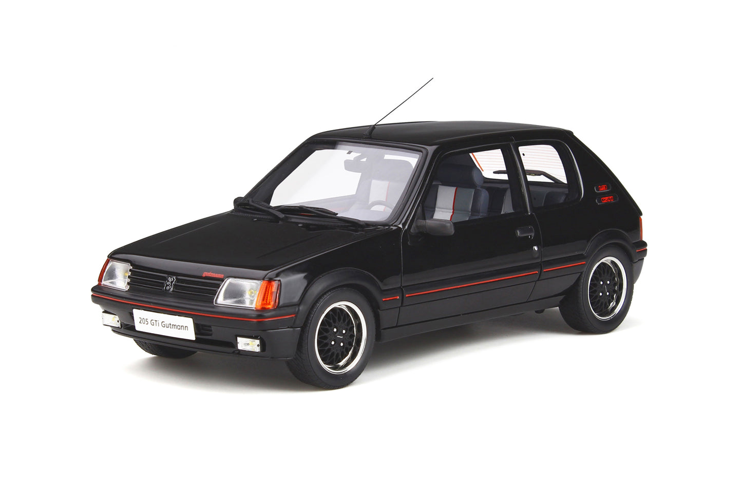 OTTO 1:18 Peugeot 205 GTI Gutmann 1988 Black OT796