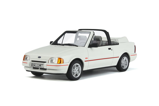 OTTO 1:18 1986 Ford Escort Mk4 XR3i Cabriolet Diamond White OT398