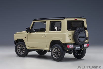 AUTOart 1:18 Suzuki Jimny (JB64) (Chiffon Ivory Metallic with Black roof) 78500