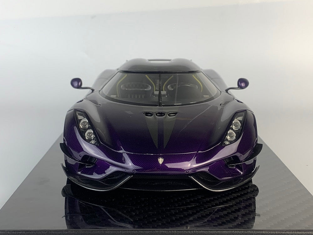 Frontiart 1:18 Koenigsegg Regera Carbon purple F079-163