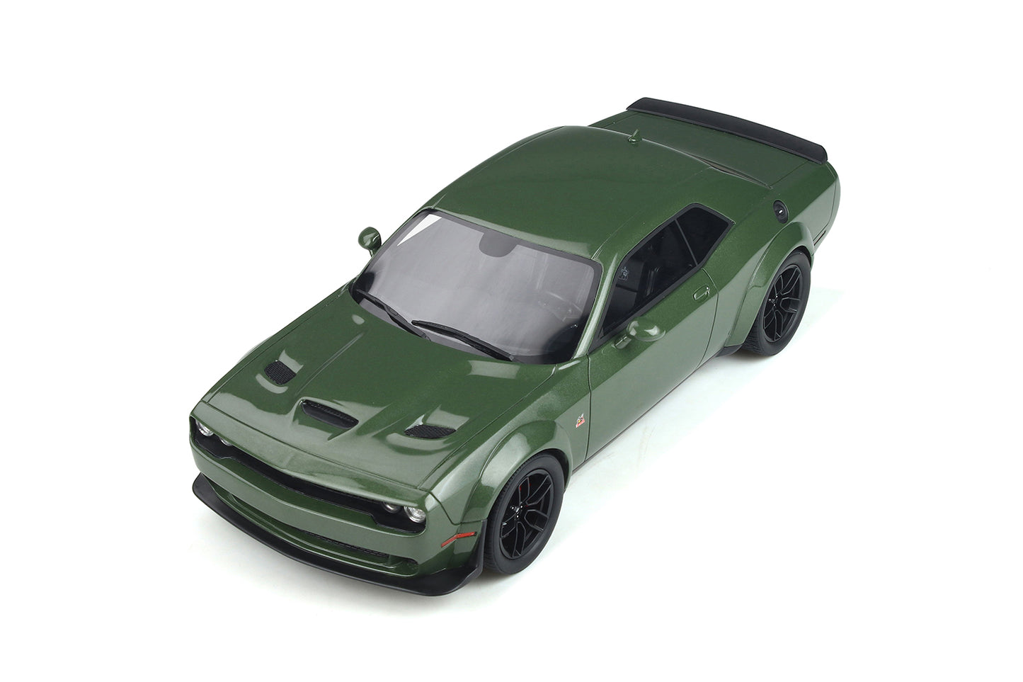 GT Spirit 1:18 2019 Dodge Challenger R/T Scat Pack Widebody Green GT815