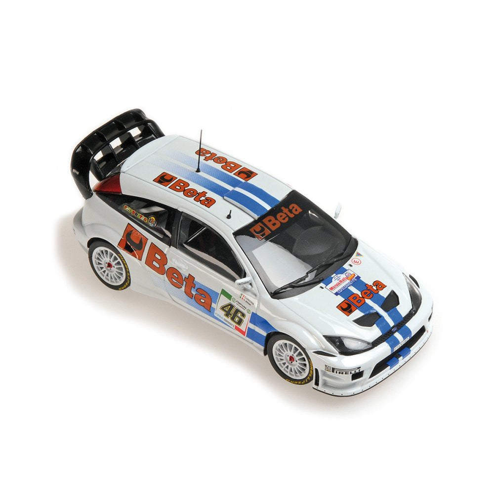 Minichamps 1:43 Ford Focus RS WRC Beta Rossi/Cassina #46 Monza Rally 2007 400078446
