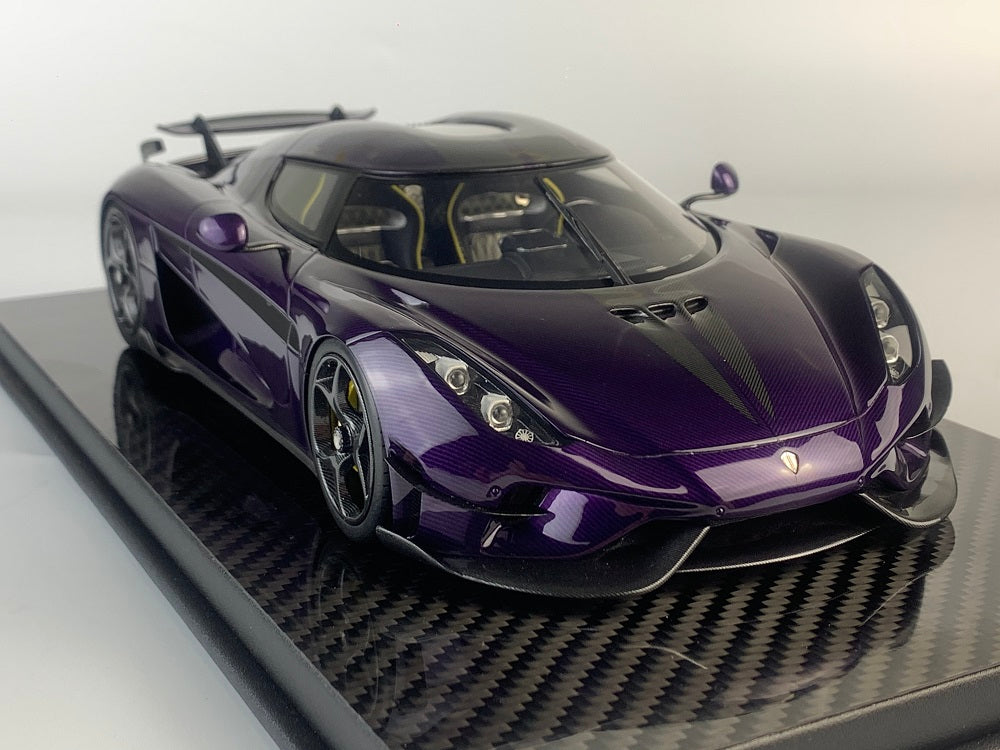 Frontiart 1:18 Koenigsegg Regera Carbon purple F079-163