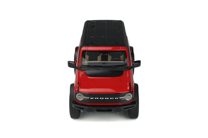 GT Spirit 1:18 2021 Ford Bronco 4 Doors Red GT360
