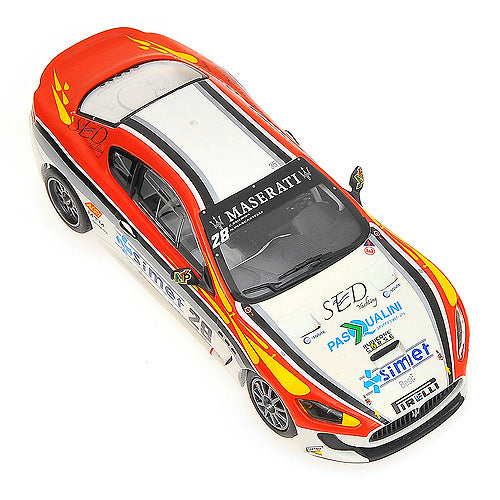 MINICHAMPS 1/43 MASERATI GRANTURISMO MC GT4 - SMURRA/PIANCASTELLI - TROFEO GRANTURISMO MC - #28 2010 L.E. 1008 pcs. 400101228