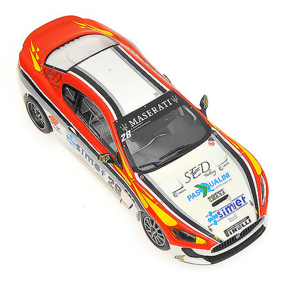 MINICHAMPS 1/43 MASERATI GRANTURISMO MC GT4 - SMURRA/PIANCASTELLI - TROFEO GRANTURISMO MC - #28 2010 L.E. 1008 pcs. 400101228