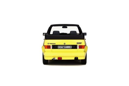 OTTO 1:18 Volkswagen Golf Cabriolet Young Line 1981 Yellow OT693