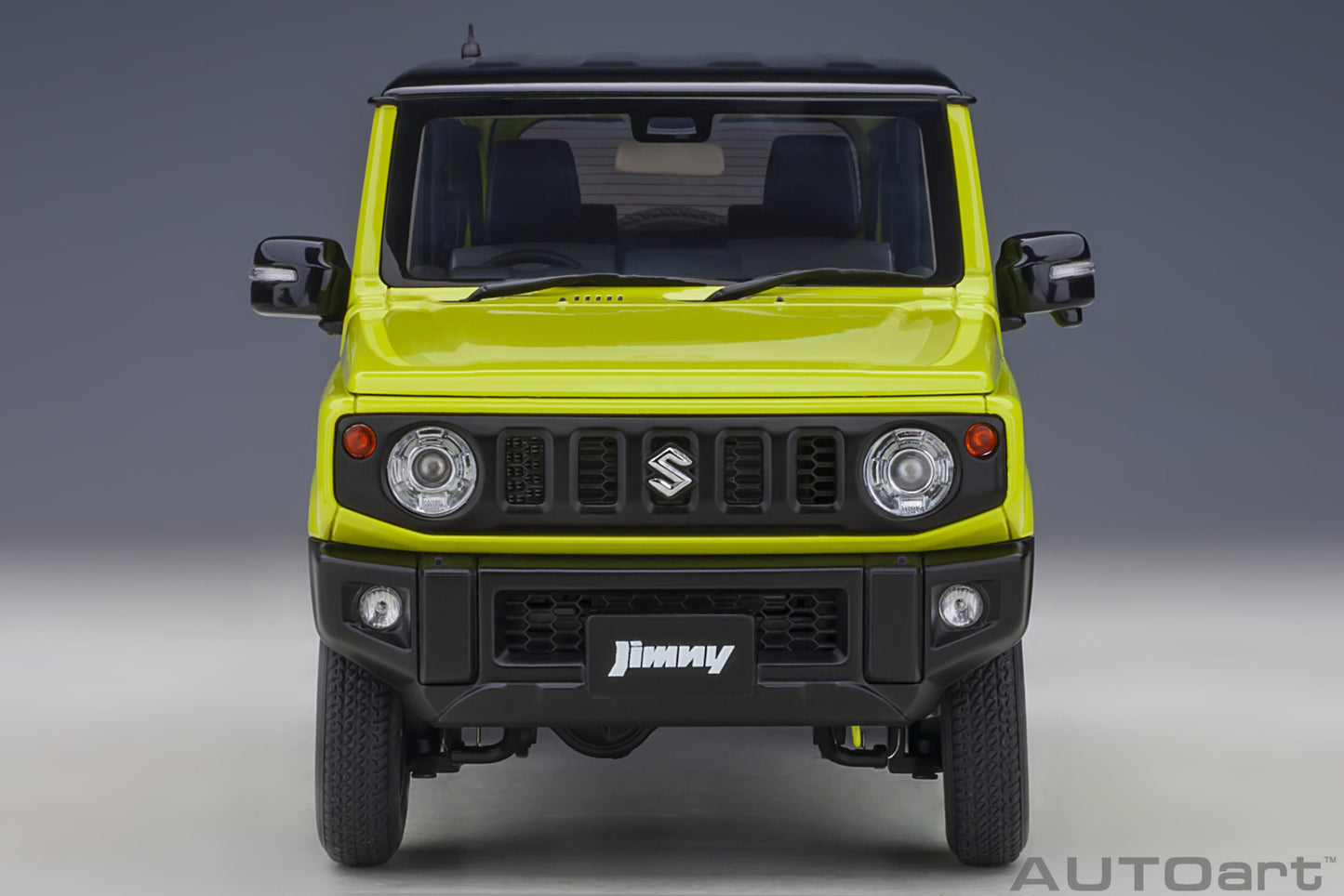 AUTOart 1:18 Suzuki Jimny (JB64) (Kinetic Yellow with Black roof) 78501