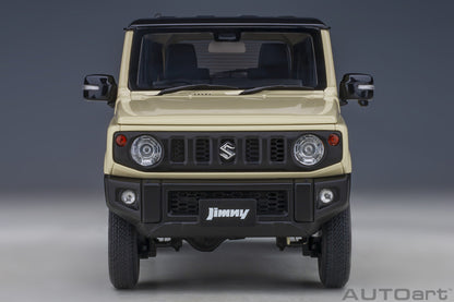 AUTOart 1:18 Suzuki Jimny (JB64) (Chiffon Ivory Metallic with Black roof) 78500