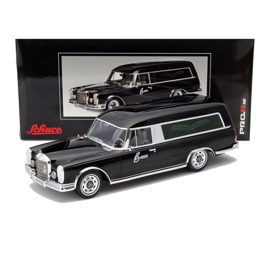 Schuco 1:18 Mercedes Benz Pollmann 600 Hearse 450007600