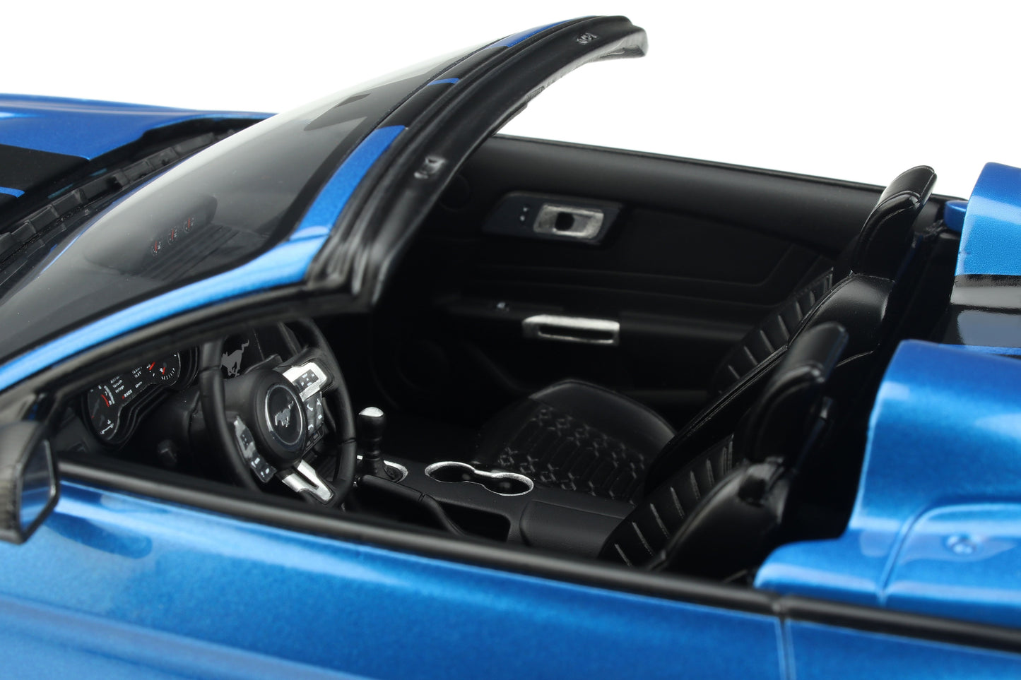 GT Spirit 1:18 2022 Ford Shelby Super Snake Speedster Velocity Blue GT398