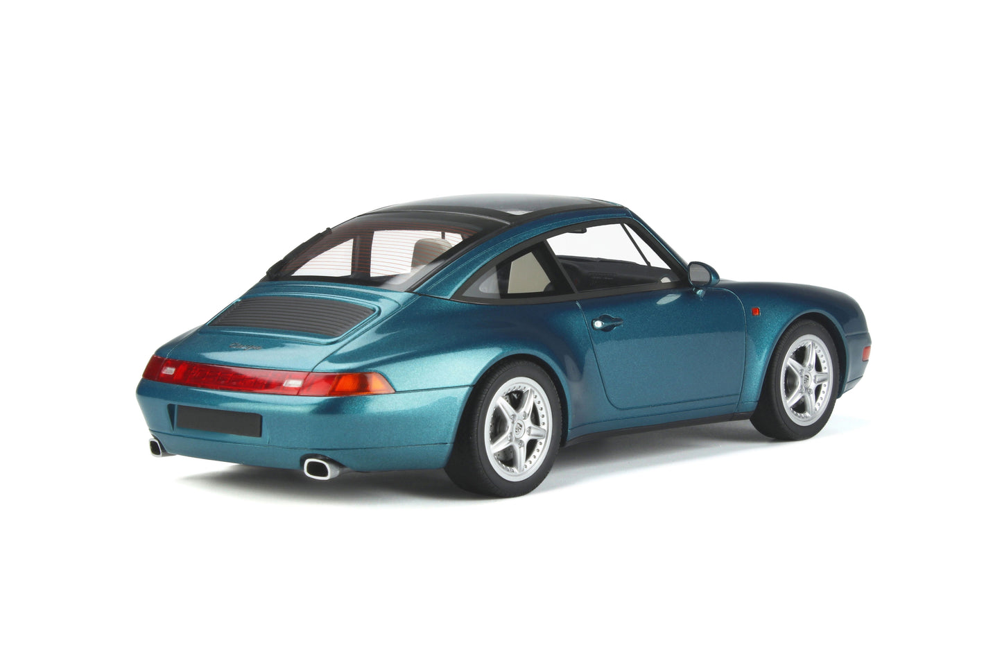 GT Spirit 1:18 1995 Porsche 911 (993) Targa Turquoise Blue GT350