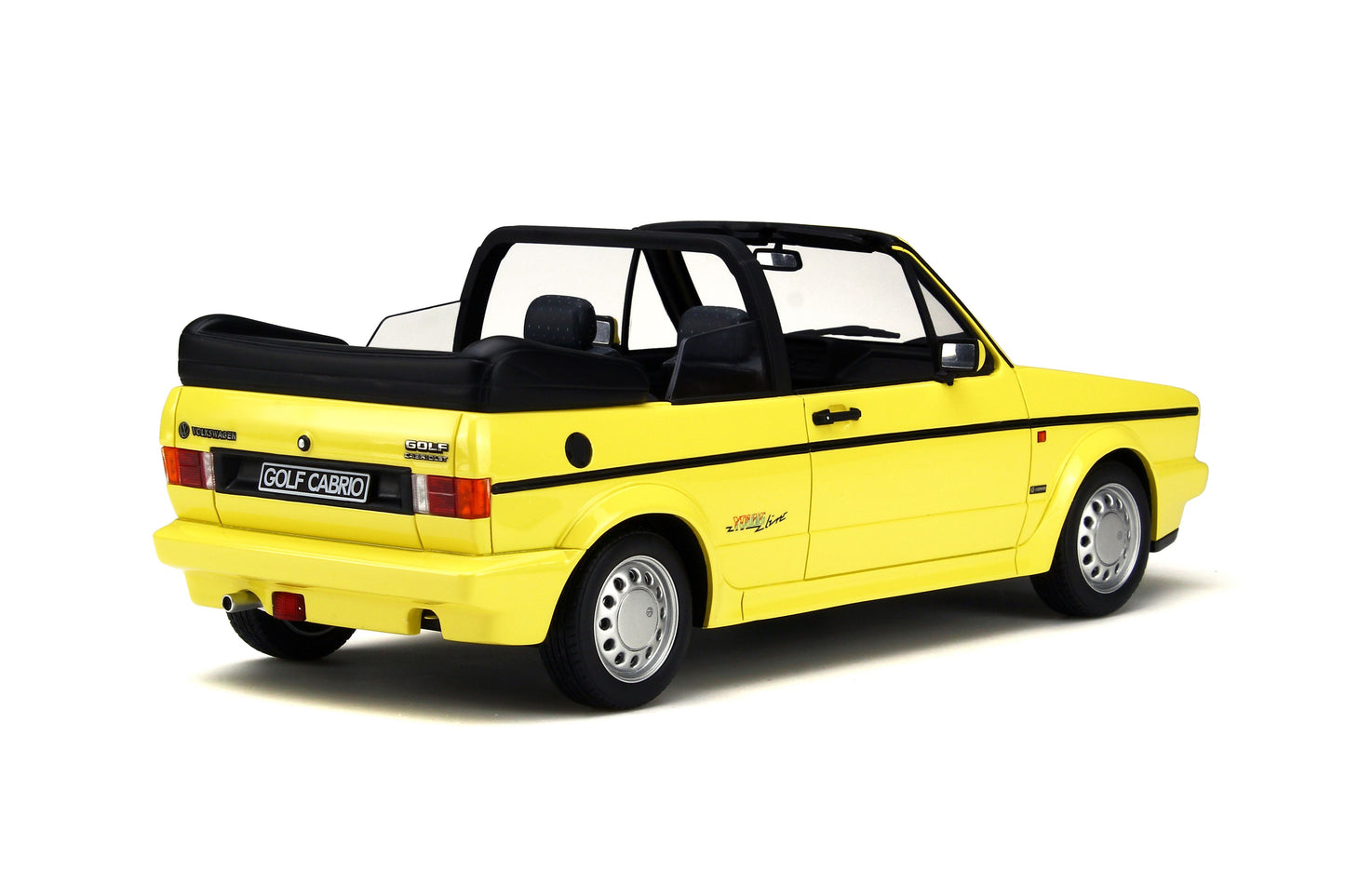 OTTO 1:18 Volkswagen Golf Cabriolet Young Line 1981 Yellow OT693