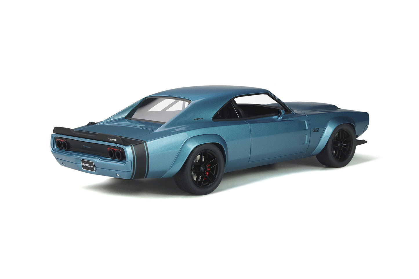 GT Spirit 1:18 2018 Dodge Super Charger Concept Blue Poly GT841