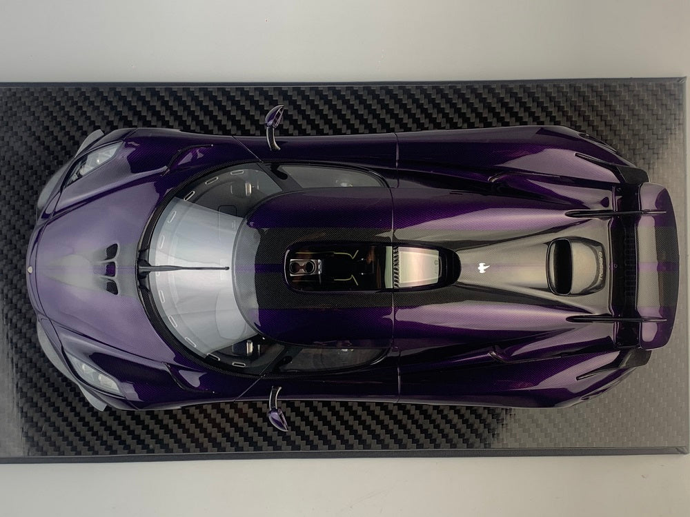 Frontiart 1:18 Koenigsegg Regera Carbon purple F079-163