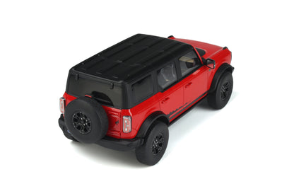 GT Spirit 1:18 2021 Ford Bronco 4 Doors Red GT360