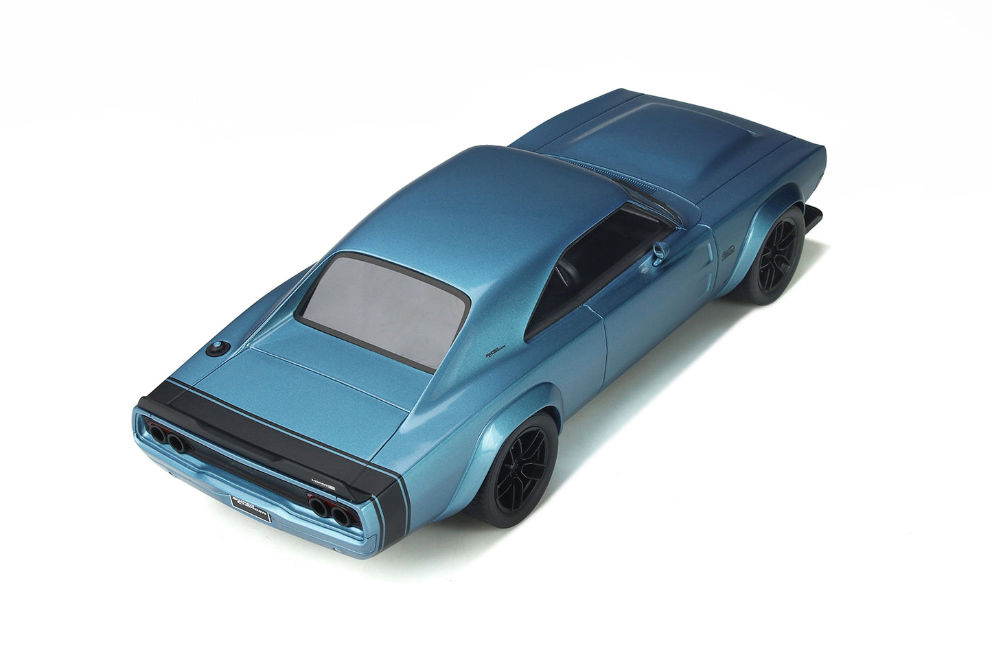 GT Spirit 1:18 2018 Dodge Super Charger Concept Blue Poly GT841
