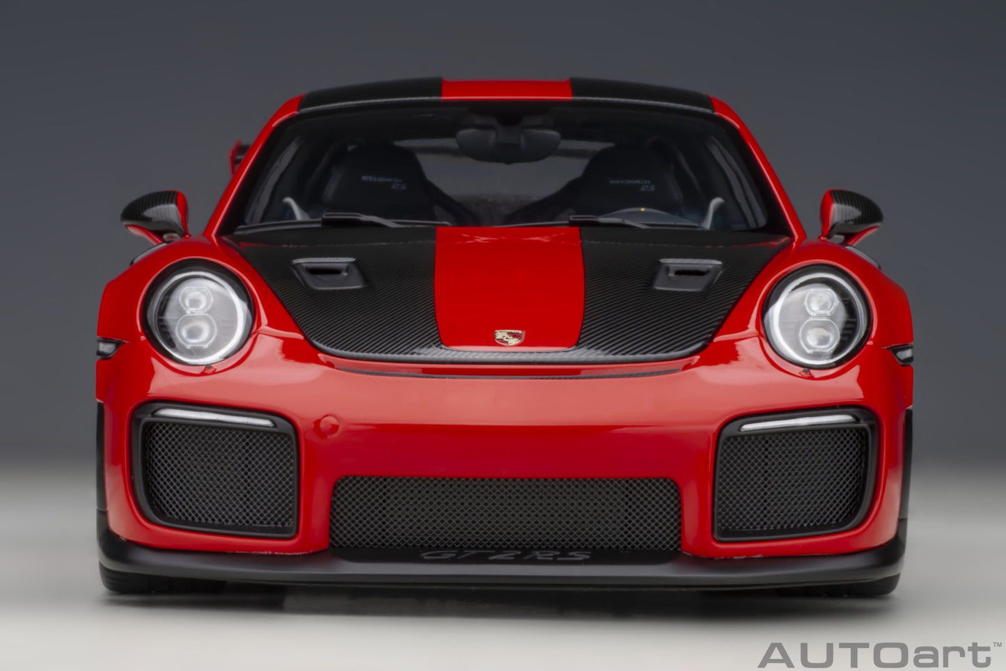 AUTOart 1:18 Porsche 911 (991.2) GT2 RS Weissach Package (Guards Red) 78173