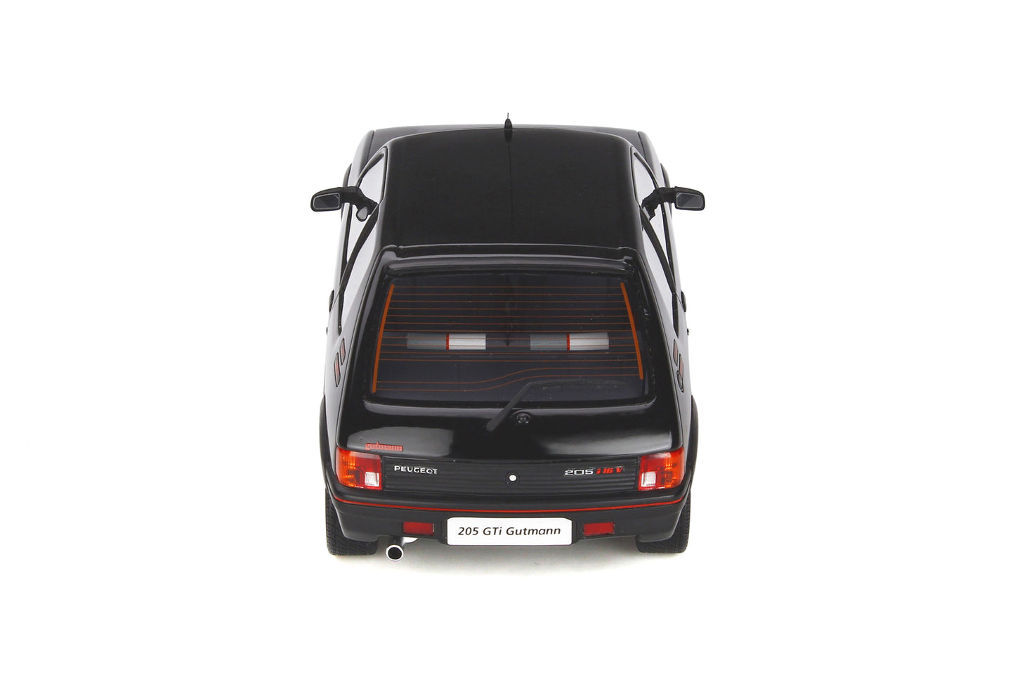 OTTO 1:18 Peugeot 205 GTI Gutmann 1988 Black OT796