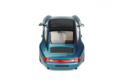GT Spirit 1:18 1995 Porsche 911 (993) Targa Turquoise Blue GT350